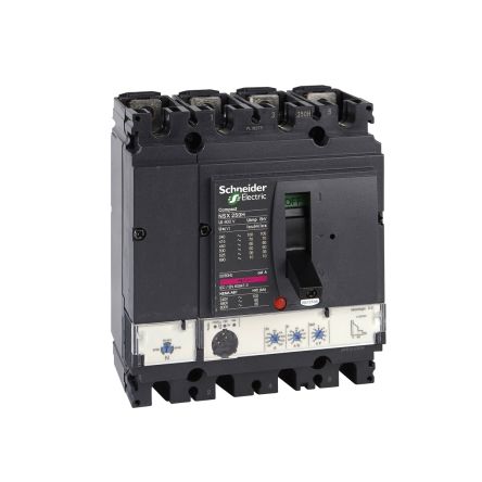 Schneider Electric Interruttore Magnetotermico Scatolato LV431800, 4, 250A, 690V, Potere Di Interruzione 85 KA, Fissa