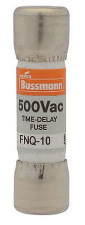 Eaton 玻璃纤维保险管, Bussmann系列, 30A, 500V 交流, 10 x 38mm, 熔断速度T