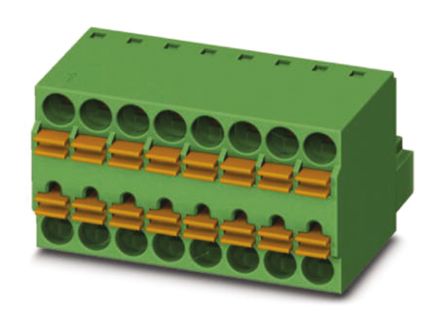 Phoenix Contact TFMC 1.5/ 3-ST-3.5 Steckbarer Klemmenblock Steckverbinder 3-Kontakte 3.5mm-Raster