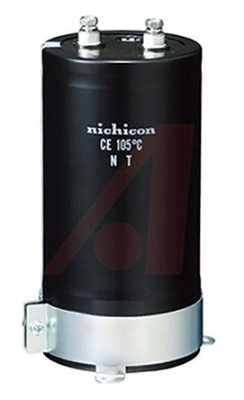 Nichicon NT Elektrolyt Alu Kondensator, Elko 10000μF ±20% / 250V Dc, Ø 90mm X 140mm, Bis 105°C