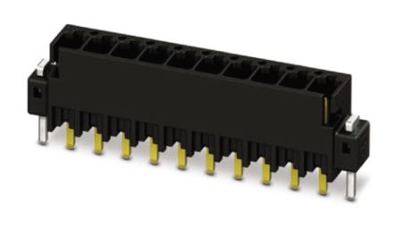 Phoenix Contact Conector Macho Para PCB Serie MCV 0.5/ 7-G-2.54 P20 THR R44 De 7 Vías, 1 Fila, Paso 2.54mm, Para Soldar