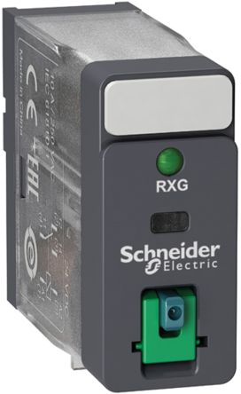 Schneider Electric Harmony Relay RXG Monostabiles Relais, Steckrelais 2-poliger Wechsler 5A 24V Dc Spule / 530mW
