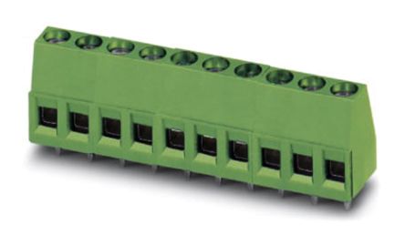 Phoenix Contact MKDS 1.5/11 Series PCB Terminal Block, 11-Contact, 5mm Pitch, Through Hole Mount, Screw Termination