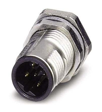 Phoenix Contact Circular Connector, 5 Contacts, M12 Connector, Male, IP67, SACC Series