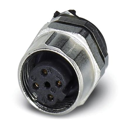 Phoenix Contact Circular Connector, 4 Contacts, M12 Connector, Female, IP67, SACC Series