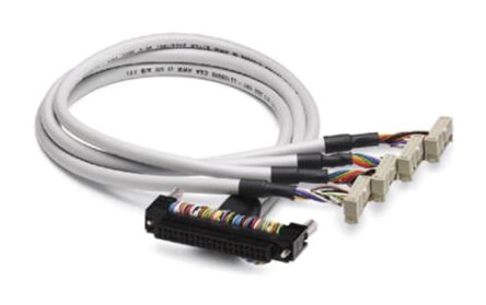 Phoenix Contact Cable De PLC, Para Usar Con Omron C200H, Omron CJ1, Omron CQM1, Omron CS1/C200H
