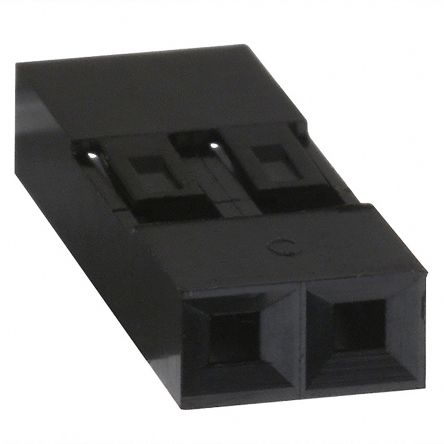 Amphenol Communications Solutions Mini-PV Steckverbindergehäuse Buchse 2.54mm, 2-polig / 1-reihig Gerade, Kabelmontage