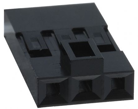 Amphenol ICC Amphenol FCI Mini-PV Steckverbindergehäuse Buchse 2.54mm, 3-polig / 1-reihig Gerade, Kabelmontage Für Mini-PV-Klemme