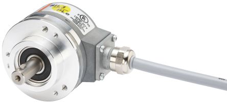 Kübler SIL 2 Series Absolute Absolute Encoder, 2048 Ppr, Gray Signal, Solid Type, 10mm Shaft
