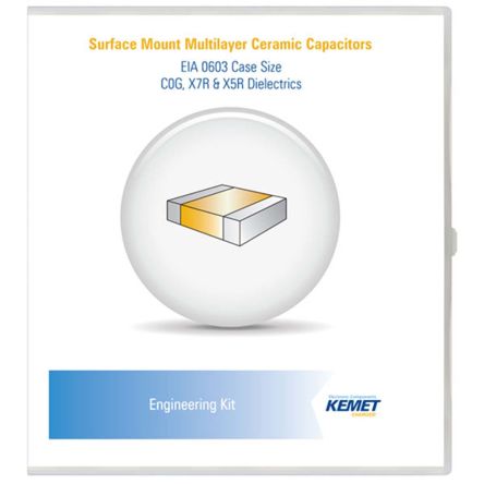 KEMET 电容组件, 表面安装器件, 29件, 最小电容值 10pF