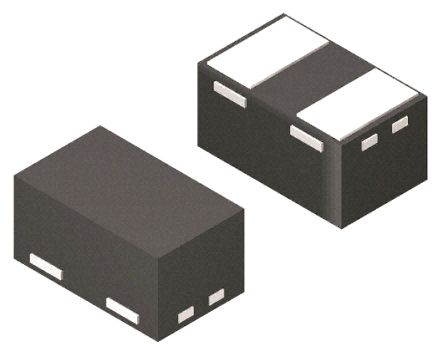 STMicroelectronics ESD-Schutzdiode Bi-Directional Einfach 13.5V 5.8V Min., 2-Pin, SMD 3V Max 0201 (0603M)