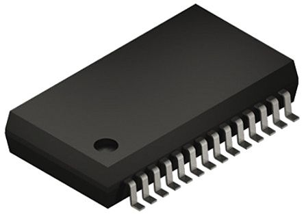 Microchip Analogue Front End 24 Bit 4 Stk., 125ksps SPI 4-Kanal SSOP, 28-Pin