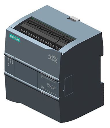 Siemens SIMATIC S7-1200 SPS CPU, 8 (Digital, 2 Schalter Als Analog) Eing. / 8 Digitaleing. Digital, Relais Ausg.Typ