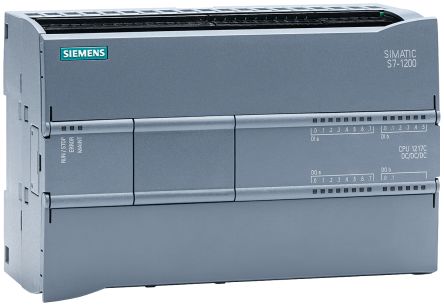 Siemens SIMATIC S7-1200 SPS CPU, 14 (Digital, 2 Schalter Als Analog) Eing. / 14 Digitaleing. Digital, Transistor