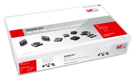 Wurth Elektronik Kit De Inductor, Inductores De Potencia SMD Serie WE-TPC Tipo 8012/8015/8020, 34 Componentes