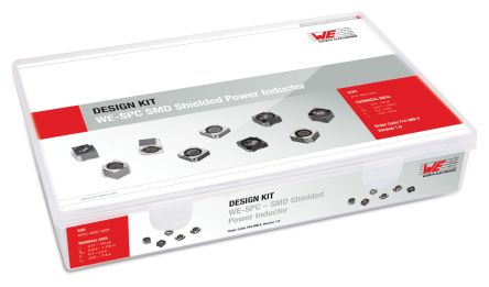 Wurth Elektronik Kit De Inductor, Inductor De Potencia Apantallado SMD WE-SPC, 34 Componentes