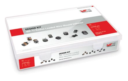 Wurth Elektronik Kit De Inductor, Inductor De Cable Radial WE-TI Tipo 8012/1014/1020, 15 Componentes