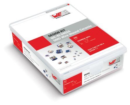 Wurth Elektronik Kit De Inductor, Inductor Cerámico Bobinado SMD WE-KI 0402A, 36 Componentes