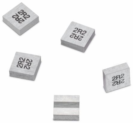 Wurth Elektronik Wurth, WE-MAPI, 3020 Shielded Wire-wound SMD Inductor With A Magnetic Iron Alloy Core, 1 μH ±20% Wire-Wound 4A Idc