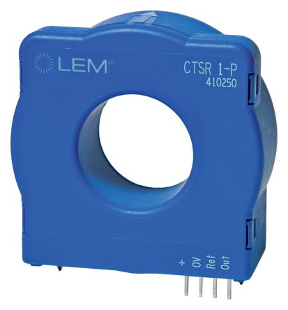 LEM CTSR, 1.7:1 Stromwandler Geschlossen 1.7A, Leitermaß 20.1mm, 41.35mm X 3.5mm X 44.6mm