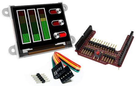 4D Systems Afficheur 1.7pouces Avec Afficheur OLED Pour Arduino