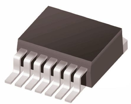 Onsemi PowerTrench FDB024N08BL7 N-Kanal, SMD MOSFET 80 V / 229 A 246 W, 7-Pin D2PAK (TO-263)
