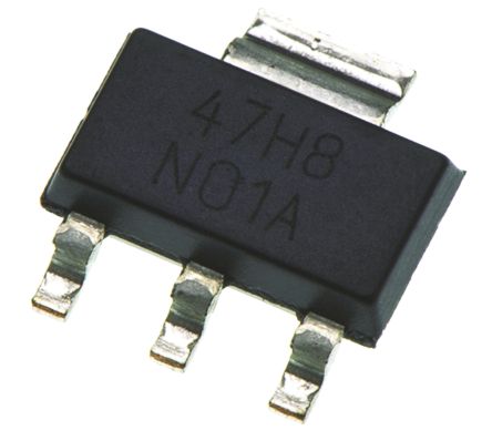 Onsemi MOSFET Canal N, SOT-223 5,6 A 100 V, 3 Broches