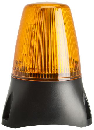 Moflash LEDA100 LED Blitz-Licht Summer-Signalleuchte Orange / 80dB, 10 → 17 V