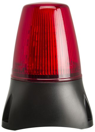 Moflash LEDD100, LED Blitz Signalleuchte Rot, 85 → 280 V Ac, 85 → 380 V Dc X 119mm