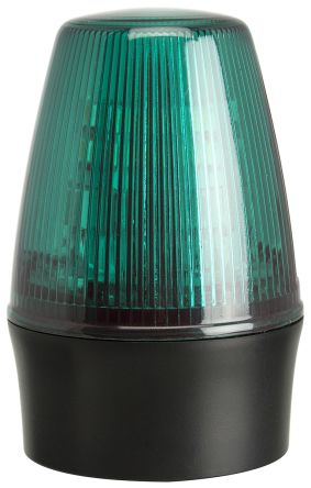 Moflash LEDS100, LED Blitz Signalleuchte Grün, 20 → 30 V Ac/dc, Ø 72mm X 107mm