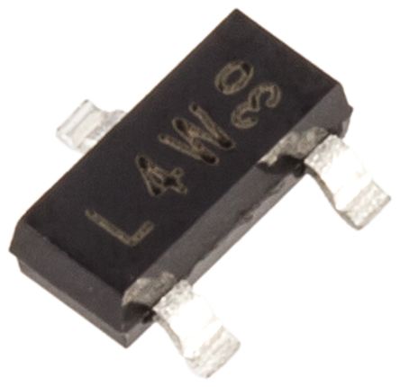 Nexperia BC860B,215 SMD, PNP Transistor –45 V / -100 MA 100 MHz, SOT-23 3-Pin