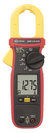 Beha-Amprobe AMP 210 Clamp Meter, Max Current 600A Ac CAT III 600V With UKAS Calibration