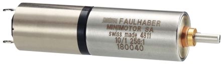 Faulhaber 1016 Bürsten-Getriebemotor Bis 10 Ncm 256:1, 12 V Dc / 0,36 W, Wellen-Ø 2.92mm, 10mm X 34.7mm