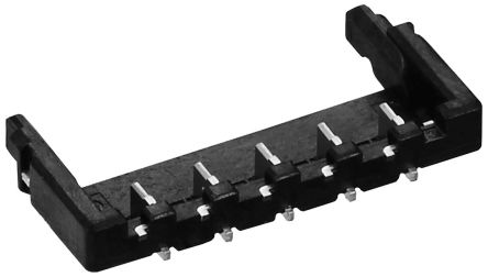 Hirose DF65 Leiterplatten-Stiftleiste Gerade, 6-polig / 1-reihig, Raster 1.7mm, Kabel-Platine, Lötanschluss-Anschluss,