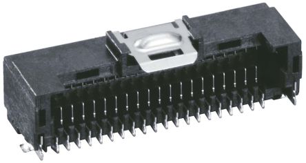 Hirose DF50 Leiterplatten-Stiftleiste Gewinkelt, 20-polig / 2-reihig, Raster 1.0mm, Kabel-Platine,