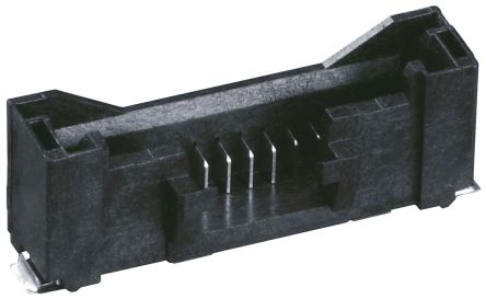 Hirose DF50 Leiterplatten-Stiftleiste Gerade, 8-polig / 1-reihig, Raster 1.0mm, Kabel-Platine, Lötanschluss-Anschluss,