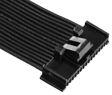 Hirose DF50 Steckverbindergehäuse Buchse 1mm, 12-polig / 1-reihig Gerade, Kabelmontage