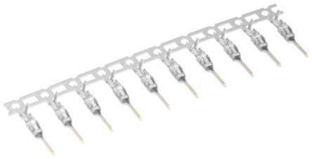 Hirose DF62 Crimp-Anschlussklemme Für DF62B- Und DF62P-Steckverbindergehäuse, Stecker / 0.3mm², Zinn Crimpanschluss