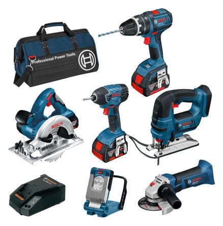 Bag 6ds Bosch Bosch Cordless Power Tool Kit 18v Li Ion