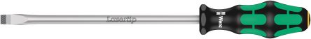 Wera Slotted Screwdriver, 10 Mm Tip, 200 Mm Blade, 112 Mm Overall