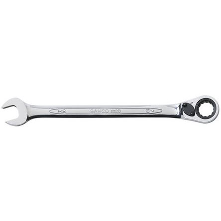 Bahco Ratchet Spanner, Imperial, Double Ended, 158 Mm Overall