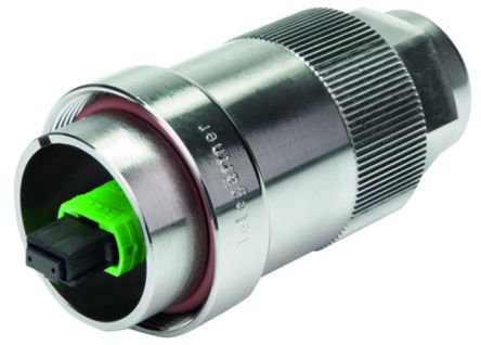 Telegartner Conector De Fibra óptica MPO, MTP Serie TOC, De Color Metal, Pulido PC, Multimodo, P. Inserción 0.5dB