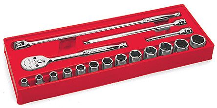 317mspc Snap On 317mspc 17 Pieces Ratchet Socket Set 1 2 In 6