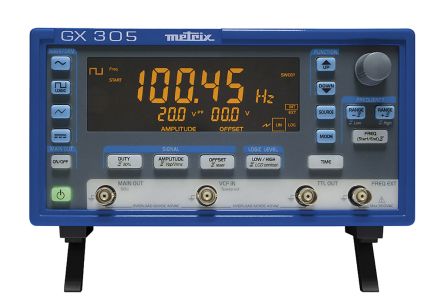 Metrix GX 305 Function Generator, 0.001Hz Min, 5MHz Max - RS Calibration