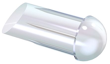 Mentor GmbH 1292.7000 MENTOR, Panel Mount LED Light Pipe, Clear Dome Lens