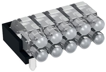Mentor GmbH Tubo Luminoso A LED 11.85mm, Trasparente, 10 Vie