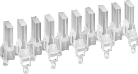 Mentor GmbH Mentor LED-Lichtleiter 10-fach, Rechteck-Linse Klar 48.72 X 10 X 48.1mm, PCB-Montage