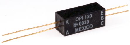 Optek OPI120 THT Optokoppler DC-In / Darlington-Fototransistor, Fotosensor, Fototransistor-Out, 5-Pin, Isolation 15 Vrms