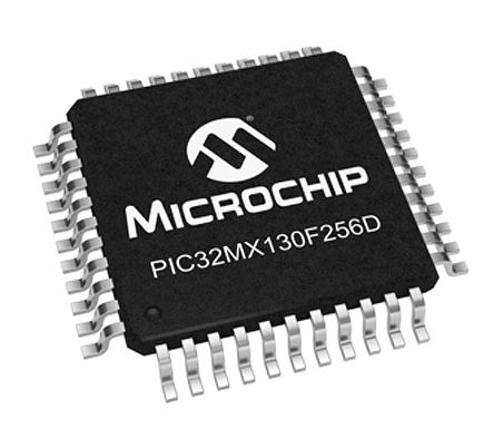 Microchip Mikrocontroller PIC32MX PIC 32bit SMD 256 KB TQFP 44-Pin 40MHz 32 KB RAM