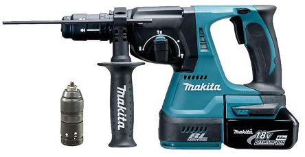 Makita DHR243 SDS Plus 18V Cordless SDS Drill, Euro Plug